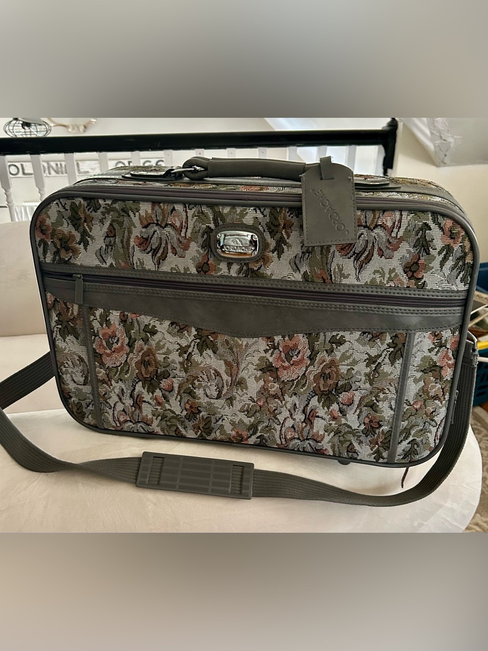 Jordache Floral Luggage